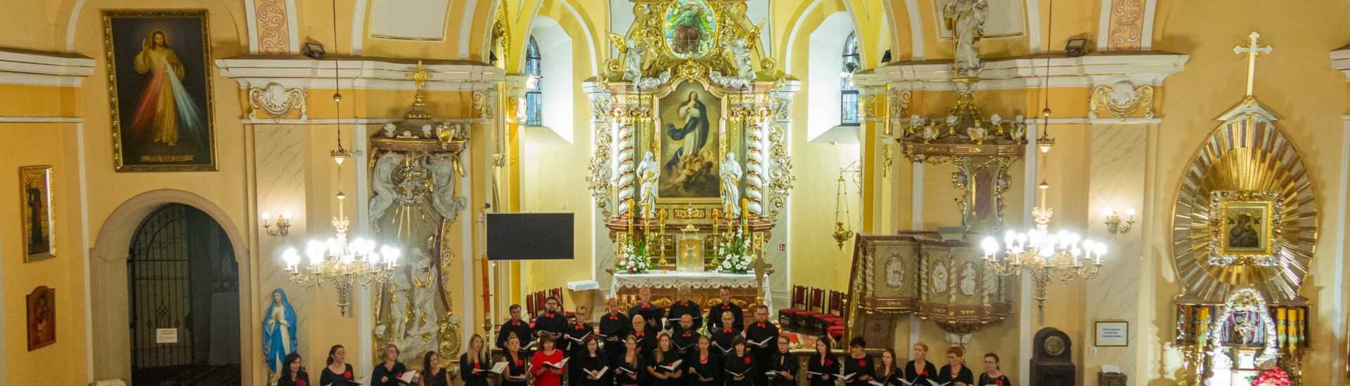 Chór Cantiamo Tutto na warsztatach w Polanicy-Zdroju