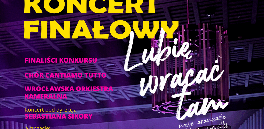 KONCERT FINAŁOWY KONKURSU DLA WOKALISTÓW