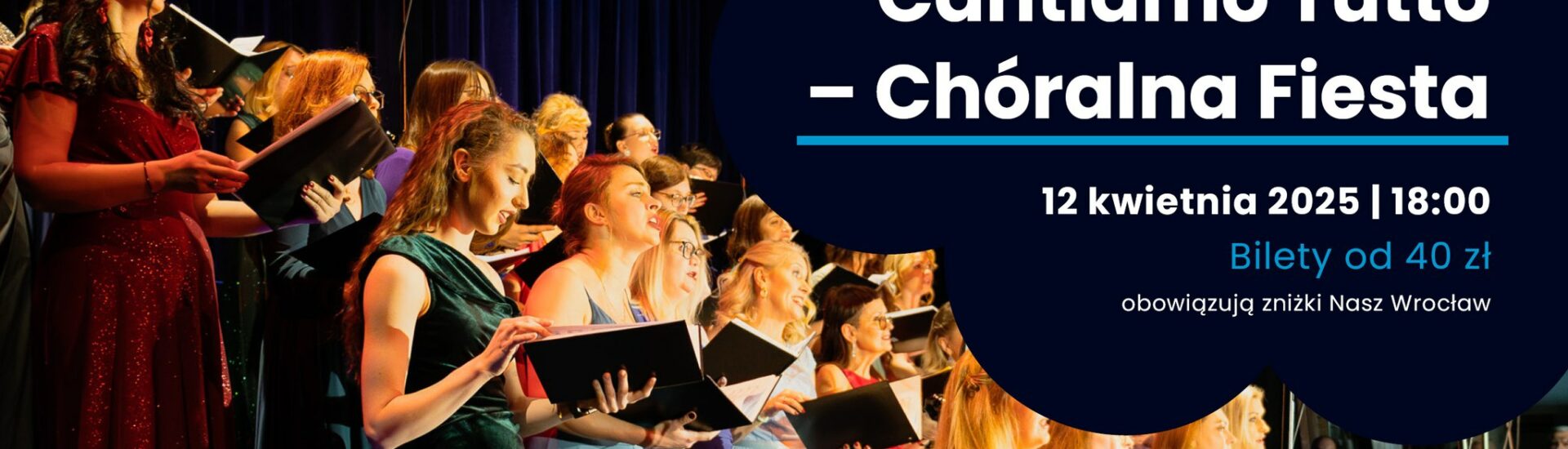 Muzyczna Fiesta z Chórem Cantiamo Tutto w Centrum Kultury Nowy Pafawag