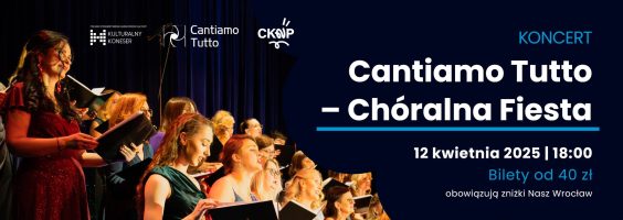 Muzyczna Fiesta z Chórem Cantiamo Tutto w Centrum Kultury Nowy Pafawag