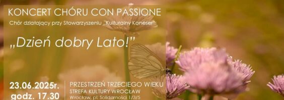 Zaproszenie na koncert Dzień dobry Lato