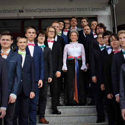 Chór męski POSM II st. w Katowicach